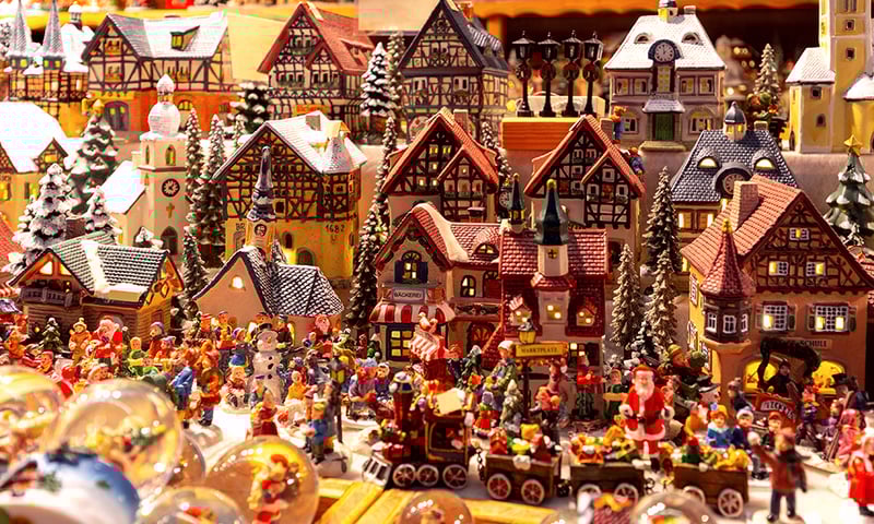 Head to each city's Christmas markets in search of unique handcrafted ornaments.
