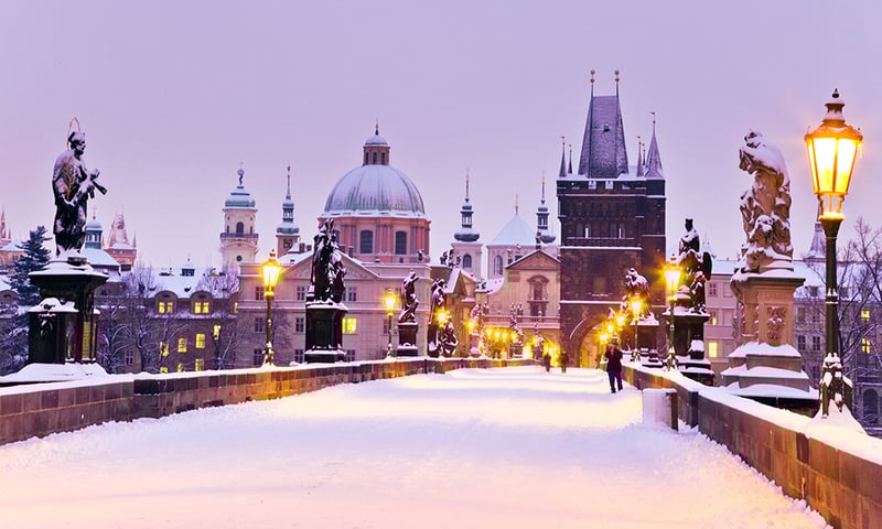 See Prague's UNESCO-listed Charles Bridge on a guided city tour.