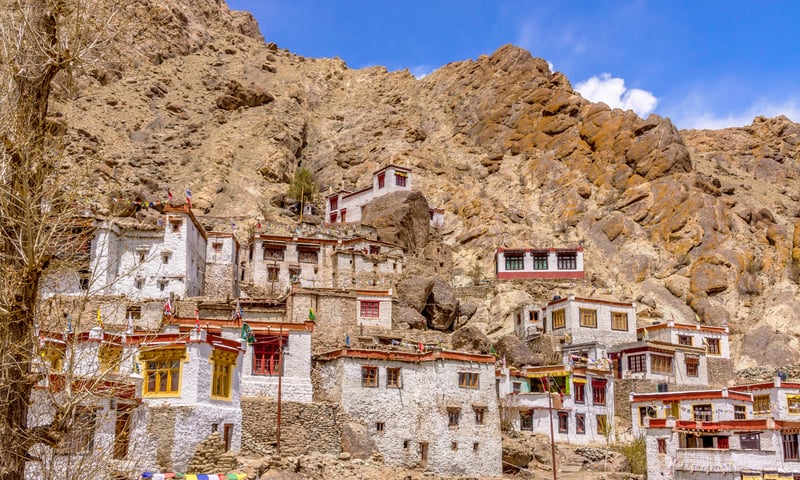 Marvel at the Buddhist Hemis Monastery in Ladakh, India.