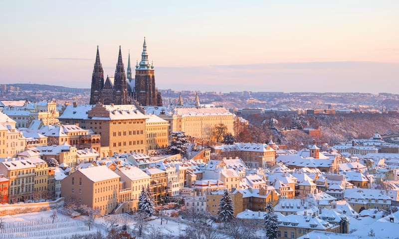 Seek out the iconic Prague Castle with time at leisure in Prague, Czech Republic.