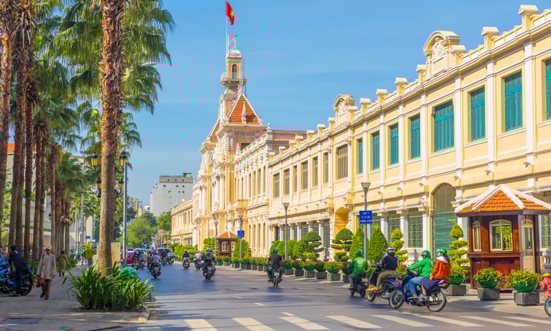 Enjoy time at leisure in Ho Chi Minh City, Vietnam.