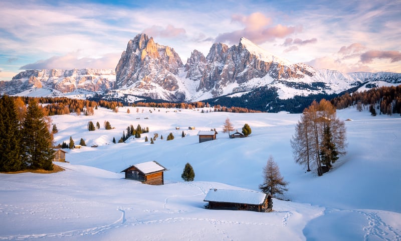 Feel the magic of the Dolomites from Trento, Italy.