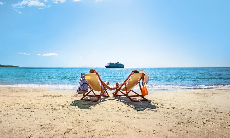 Laze on the sun-kissed shores of Hawaii.
