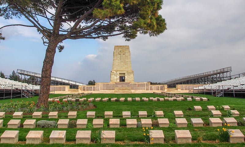 Lone Pine ANZAC Memorial, Gallipoli, Türkiye.