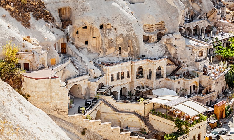 The unique cave hotels of Cappadocia, Türkiye (Itinerary 2 extension package).