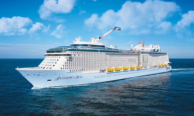 Embark on an 18-night Transpacific voyage with Royal Caribbean's Anthem of the Seas.