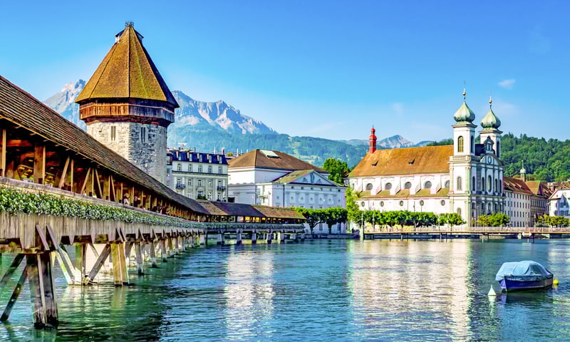 Immerse yourself in the highlights of Lucerne, Switzerland.