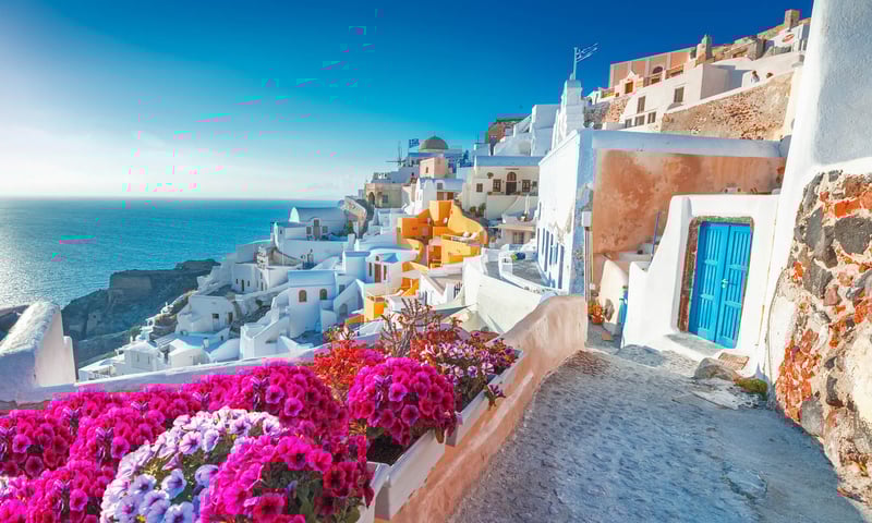 Tick Santorini off your bucket list during a visit to Greece.