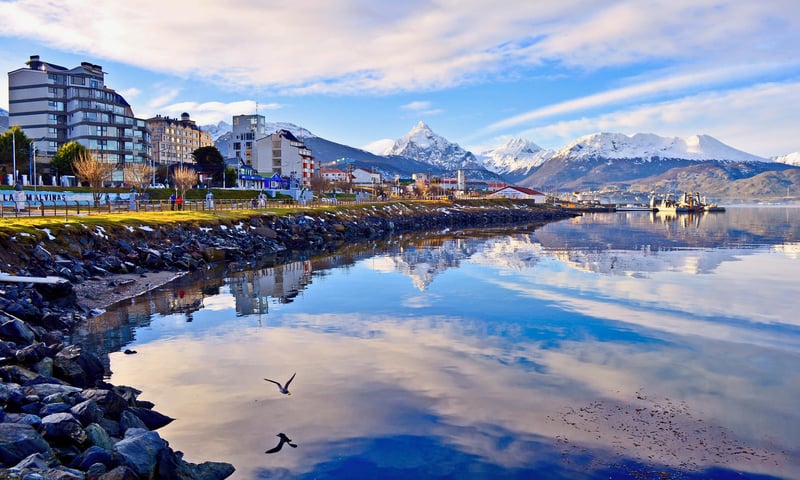 Visit the world's southernmost city of Ushuaia, Argentina.