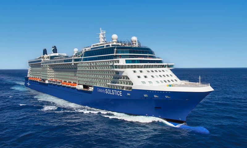 Sail aboard the Celebrity Cruises Solstice.