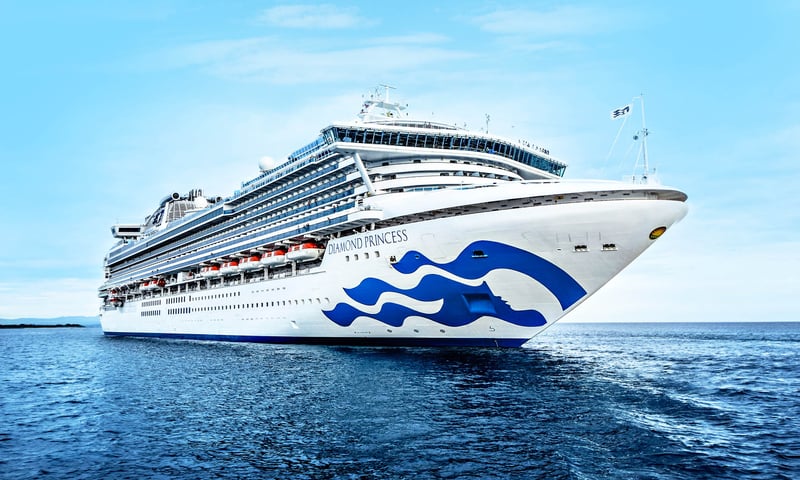 Board Princess Cruises' Diamond Princess for a 9-night Japan and South Korea cruise.