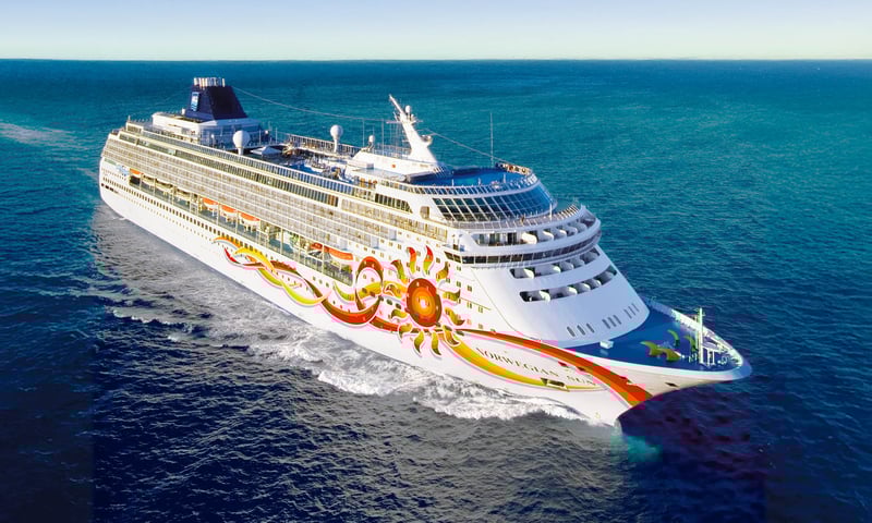 Cruise aboard Norwegian Cruise Line’s Norwegian Sun.