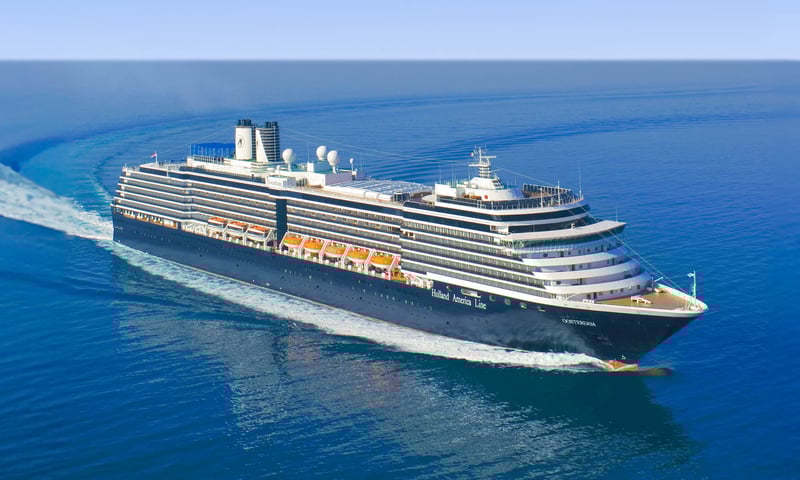Enjoy a 15-night cruise aboard Holland America’s Oosterdam.