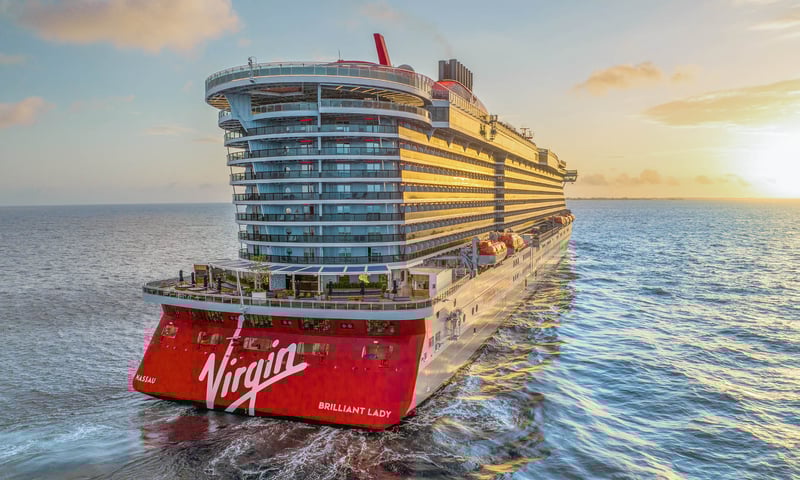 Experience dazzling Las Vegas, then sail on the Brilliant Lady’s first-ever cruise from California.