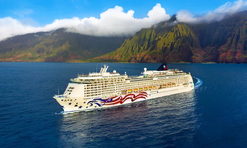 Embark on a 7-night cruise with Norwegian Cruise Line aboard the Pride of America ship.
