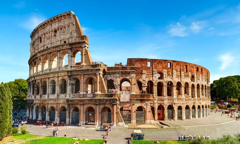 See the Colosseum and other ancient wonders of Rome on a half-day guided tour.