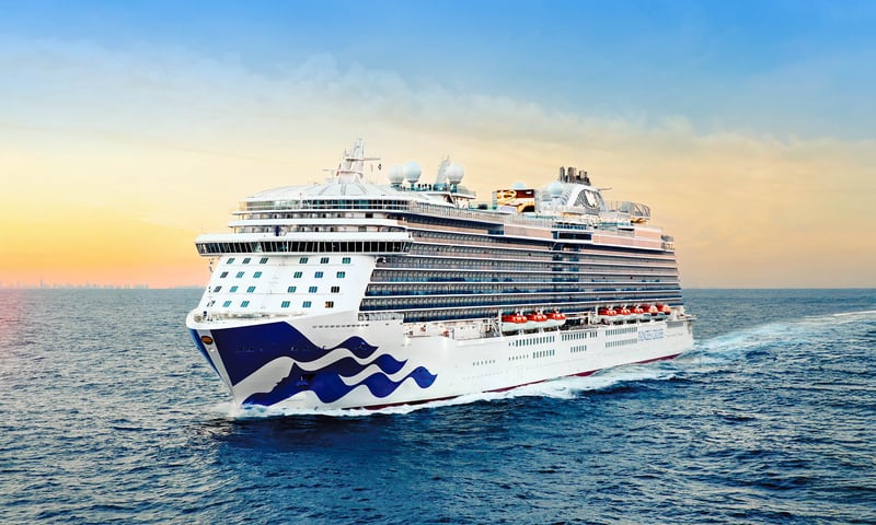 Spend 7 nights aboard your Princess Cruises ship.