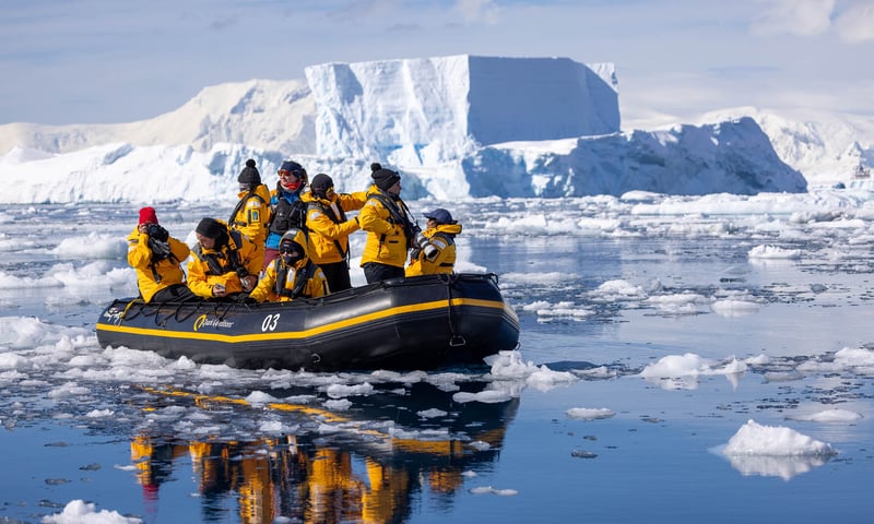 Cruise with a small-expedition ship, including Zodiac landings, treks & more included.