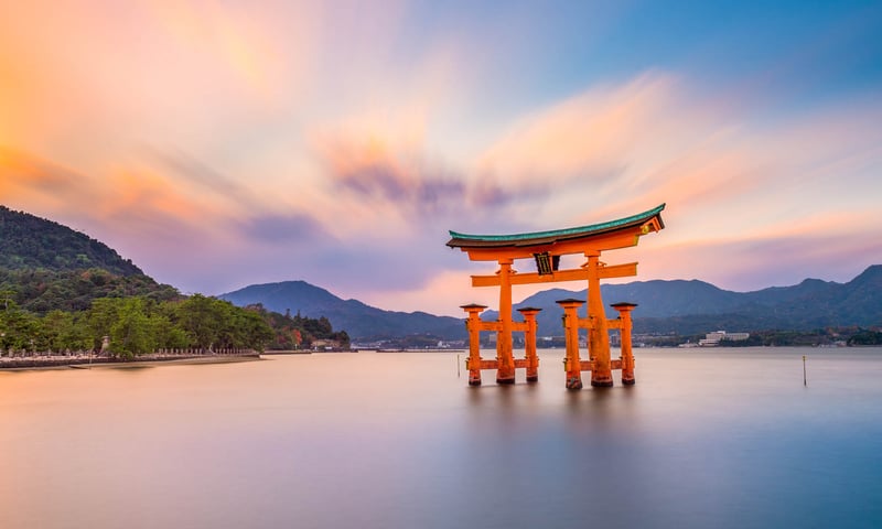 Miyajima, is a small island in Hiroshima Bay, western Japan.