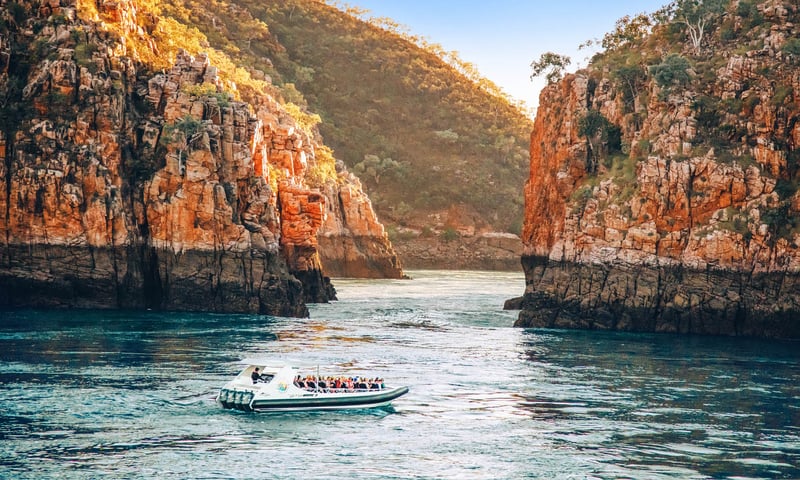 Get ready for the adventure of a lifetime when you take on the famous Horizontal Falls.