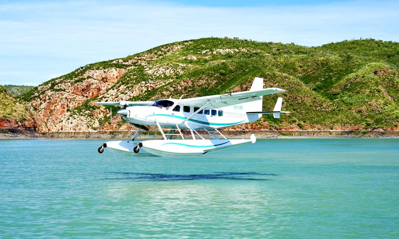 Take a thrilling low-level seaplane flight to the heart of the Horizontal Falls.