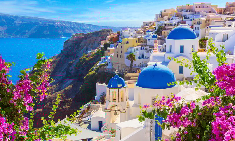Santorini is one of the most iconic and breathtakingly romantic islands in Greece.