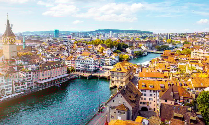 Enjoy free time in Zurich, Switzerland.
