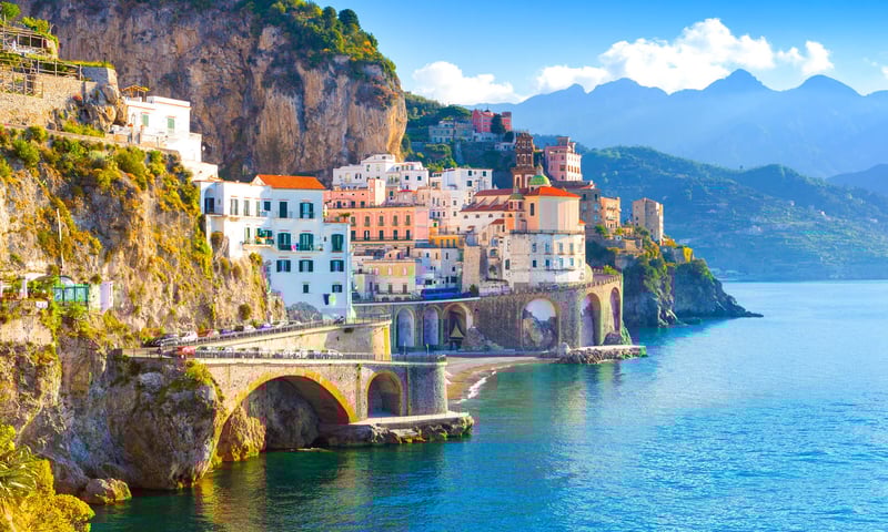 See the stunning Amalfi Coast in Italy (shore excursion).