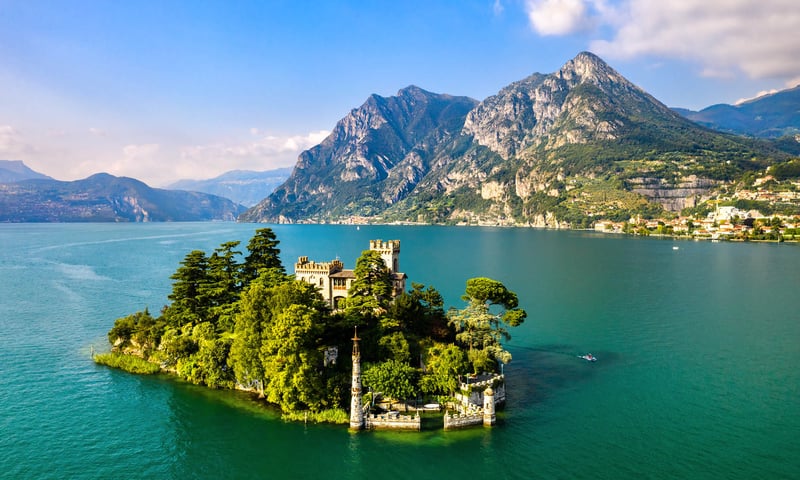 Lake Iseo is located in Lombardy, northern Italy.