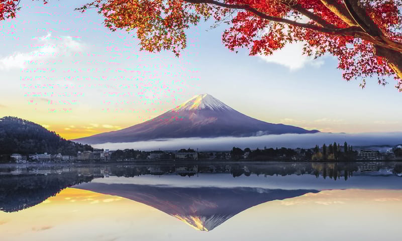Drive to Mount Fuji’s 5th Station, then  watch the iconic landmark from the Five Lakes Area.