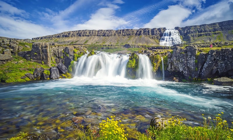 Dynjandi is an absolutely majestic natural wonder in Iceland.