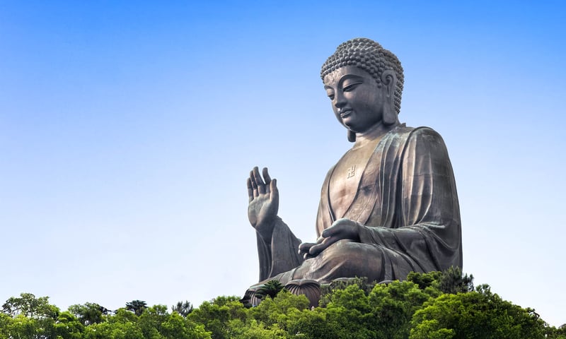 During your time in Hong Kong, perhaps pay a visit to the massive Tian Tan Buddha.
