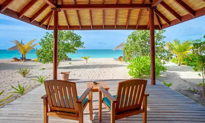 Chill out at the Robinson Noonu Resort.