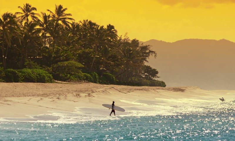 Escape to the tropical shores of Hilo, Hawaii.