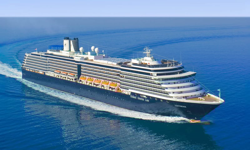 Cruise in style aboard Holland America’s Oosterdam ship.