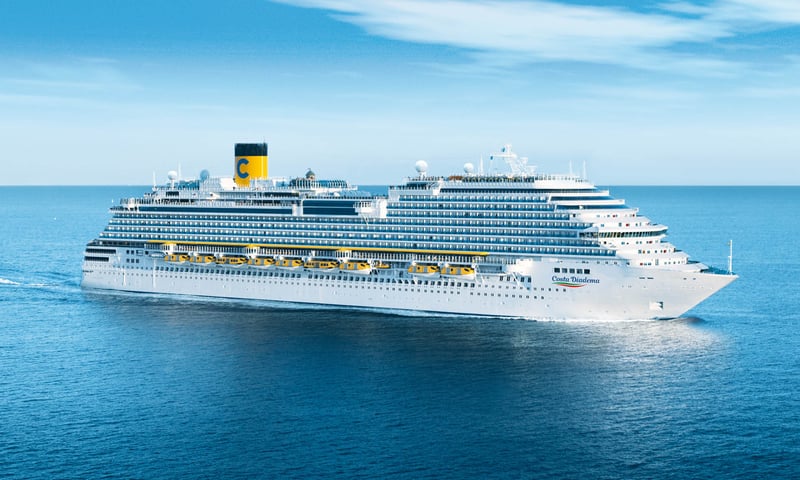 Cruise aboard the Costa Diadema.