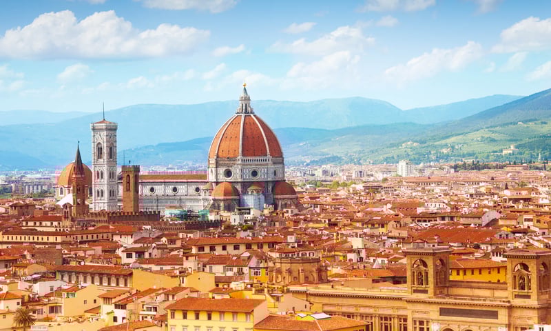 Florence is the capital of Italy’s Tuscany region.