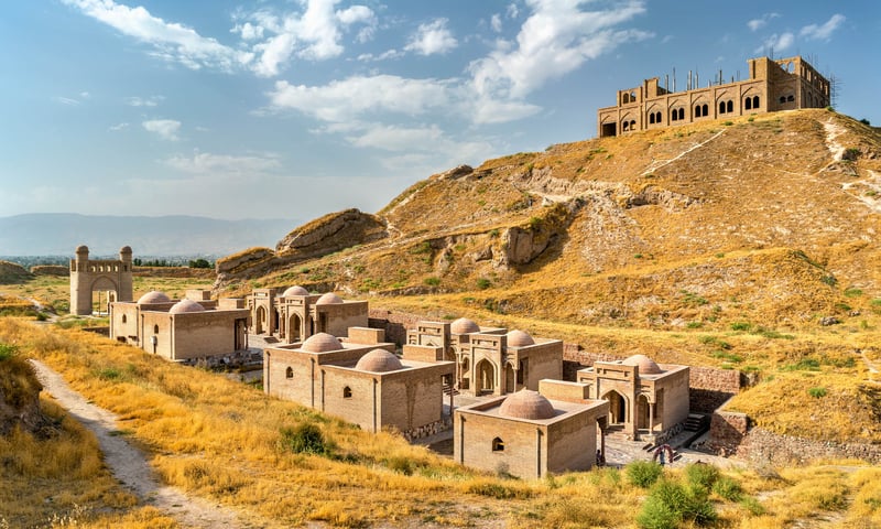 Hisor Fortress near Dushanbe, Tajikistan.