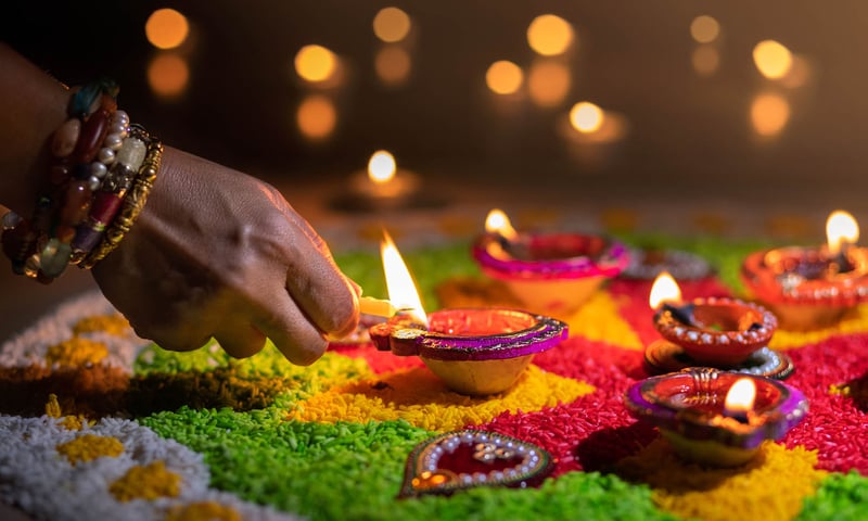 Join in Diwali celebrations in Delhi, India.