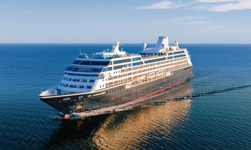 Azamara Quest will take you on a 13-night scenic sail to the Antarctic Peninsula.