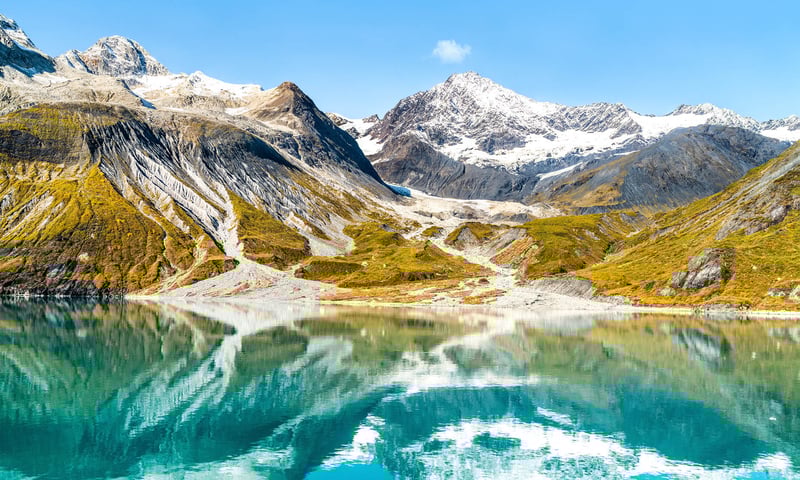 Glacier Bay National Park is home to mountains, glaciers and fjords (Itinerary 1, select dates).