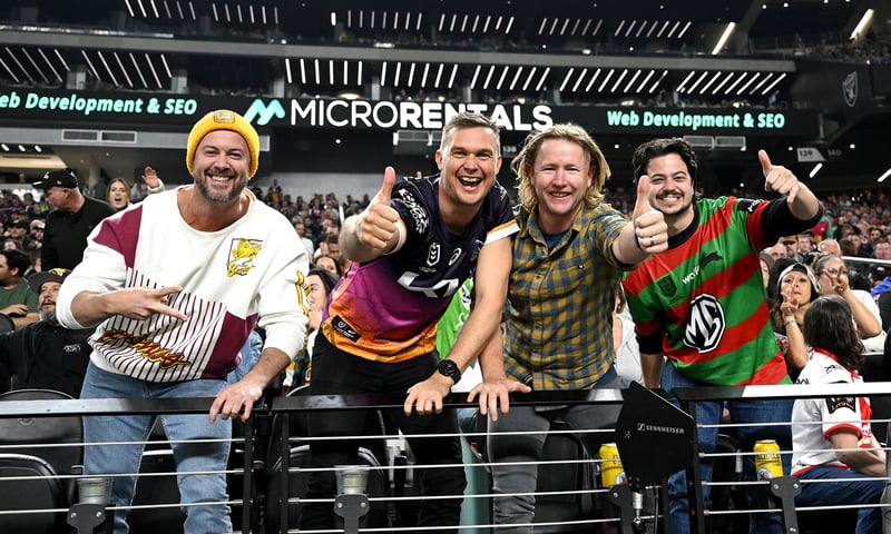 Soak up the atmosphere at Allegiant Stadium in Las Vegas, Nevada.