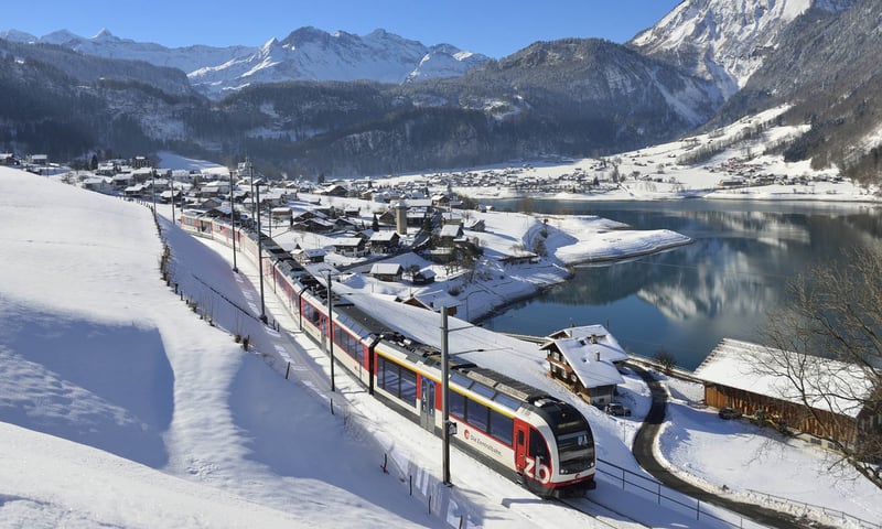 Ride the aboard the Luzern–Interlaken Express