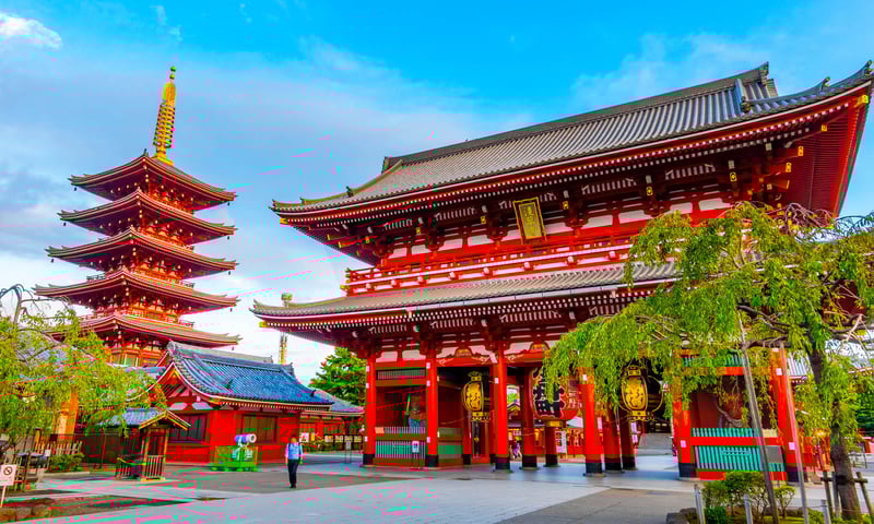Discover Senso-ji, an ancient Buddhist temple in Tokyo, during free time.
