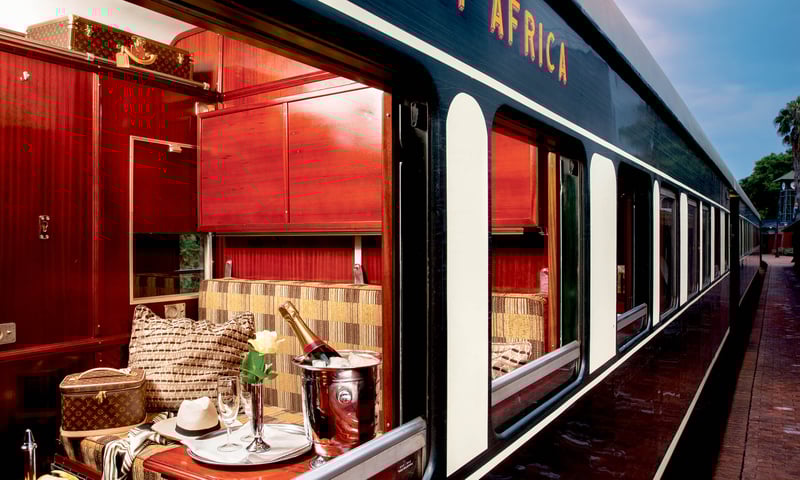 Discover the iconic Rovos Rail, a legendary train journey through the heart of Africa.