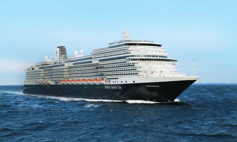 Settle in for a 4-night cruise of Alaska's Inside Passage aboard Holland America's Koningsdam.
