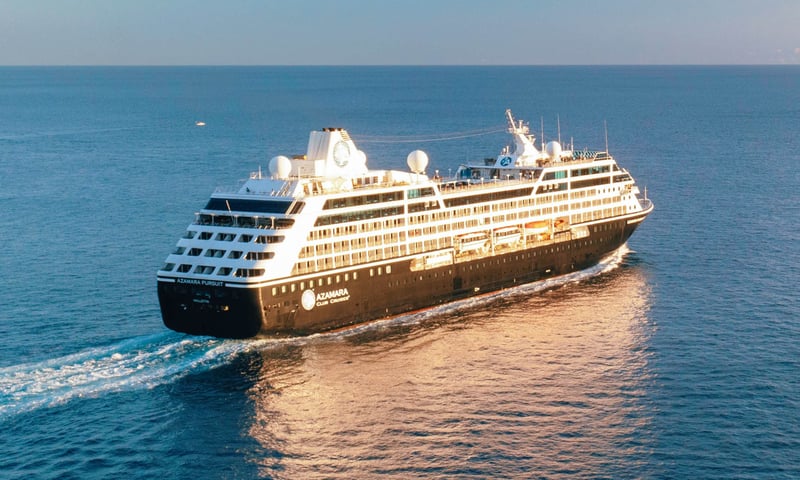 Soak in the ocean views while onboard Azamara Pursuit.