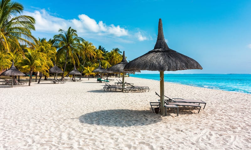Fly to Mauritius with three days to unwind at a sunset-facing oasis in Flic en Flac.