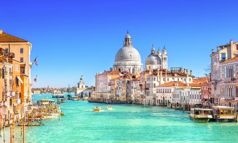 Wander the romantic streets of Venice, Italy, on a guided walking tour.
