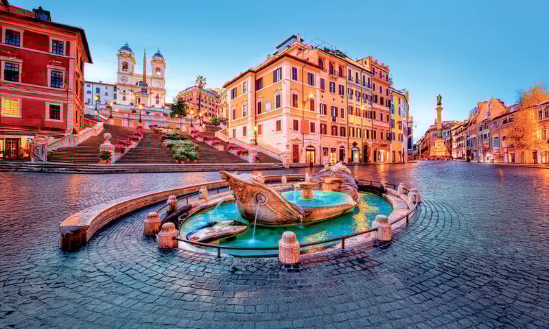 Check out Rome's most popular corners with two nights in Italy's "Eternal City".